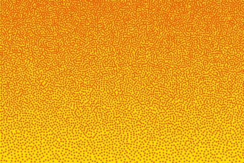 Small dots in abstract style on yellow background. Dot texture pattern. Abstract Stock Illustration