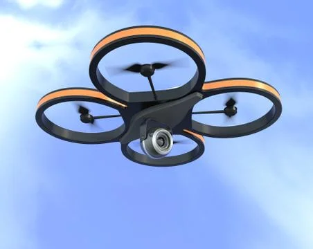 Small drone Illustrazione stock