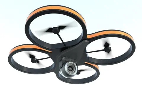 Small drone Illustrazione stock