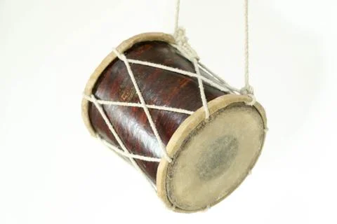 A small drum, a side drum, a snare drum 스톡 사진