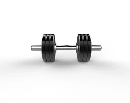 Small Dumbbell Weight Stock Illustration