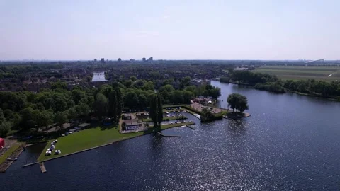 Small Dutch Marine Harbor Video stock 243217852