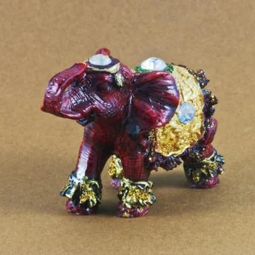 Small elephant model Stock Photos