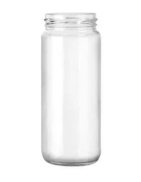Small empty glass bottle Stock Photos