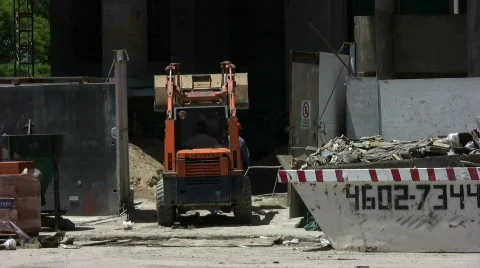 Small excavator Stock-Footage 289796