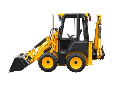 Small excavator Stock Photos