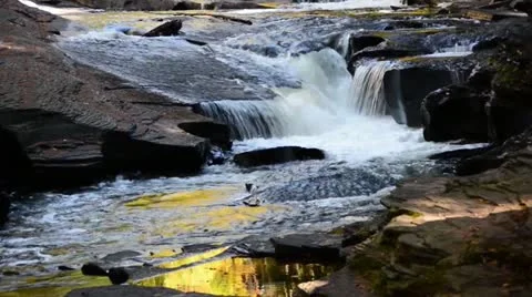 Small falls Stock Footage 12608343