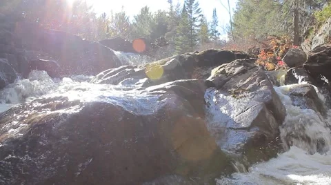 Small falls Stock Footage 40646445