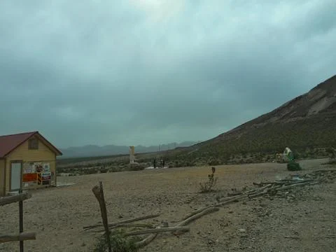 A small farm in the canyon Stock Photos
