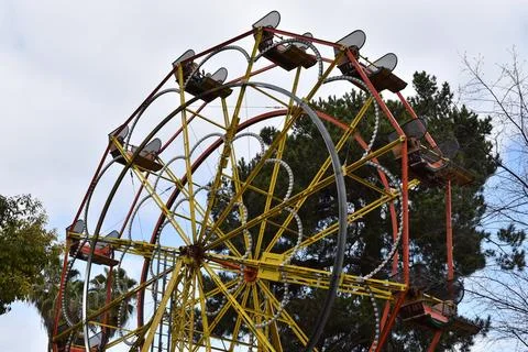 Small Ferris wheel Stock Photos