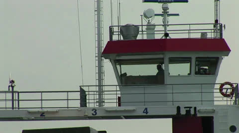 Small ferry Stock Footage 22516477