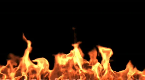 Small fire Stock Footage 649826