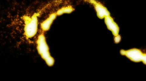 SMALL FIRE PARTICLES Stock Footage 448511