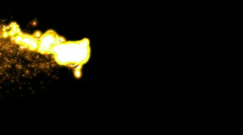 SMALL FIRE PARTICLES Stock Footage 449489