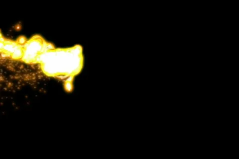 SMALL FIRE PARTICLES Video stock 602118