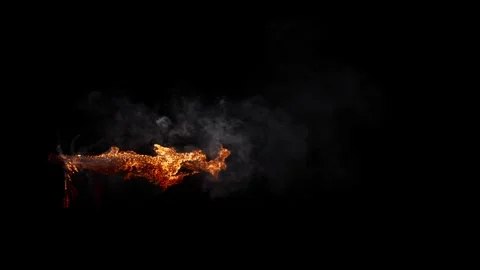 Small Fire Throwing Overlay - High Quality Stock Footage Stock Footage 310750862