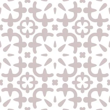 Small Floral Repeat Tile Pattern Vector 스톡 일러스트
