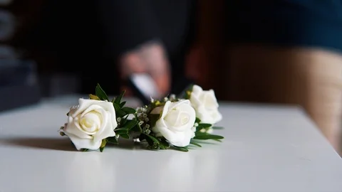 Small Flowers Wedding Stock Footage 106210451