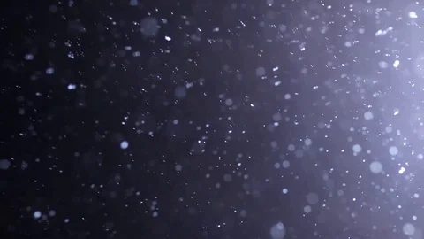 The small flying particles in emptiness. Stock Footage 100799284