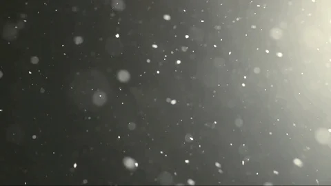 The small flying particles in emptiness. Stock Footage 100799330