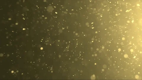 The small flying particles in emptiness. Stock Footage 100799342