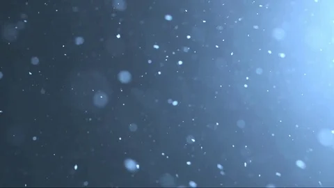 The small flying particles in emptiness. Stock Footage 100799384