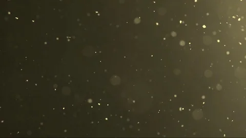 The small flying particles in emptiness. Stock Footage 100868729