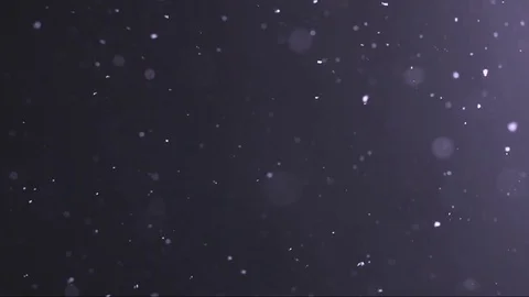 The small flying particles in emptiness. Stock Footage 100868764