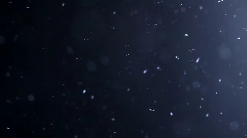 The small flying particles in emptiness. Stock Footage 100868771