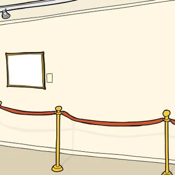 Small frame and stanchion Stock Illustration