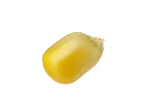Small fresh corn kernel on white background Stock Photos