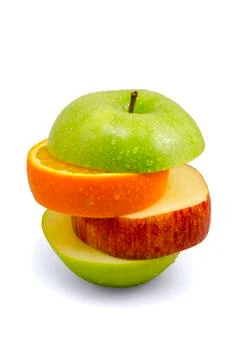 Small fruit tower 写真素材