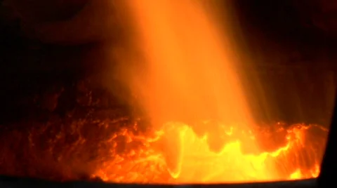 Small Furnace Stock Footage 528630