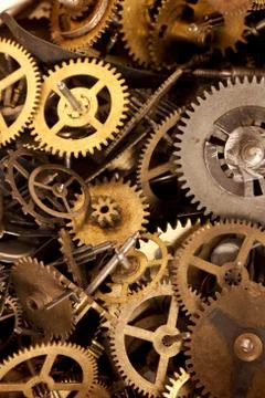 Small gears Stock Photos