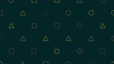 Small geometric pattern on blue gradient Stock Footage 232833413