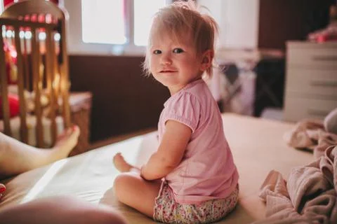 Small girl Stock Photos