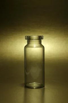 Small glass bottle Stock Photos