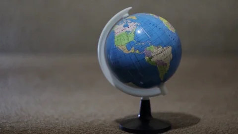 A small globe, planet Stock Footage 71689901