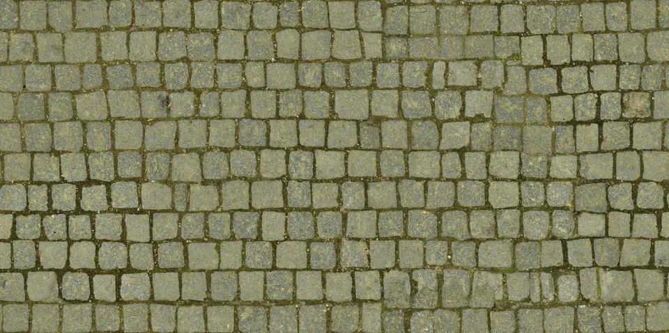 Small Granite Cobblestone Pavement Texture Stock Photos