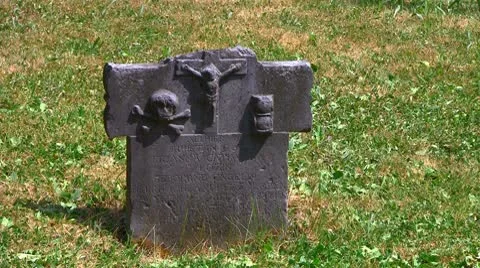 Small Graveyard 02 Stock Footage 10719614