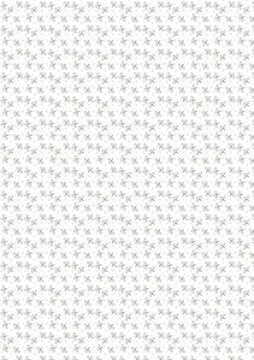 Small gray cornflowers on white background Stock Illustration