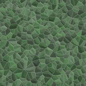 Small green boulders Stock Illustration