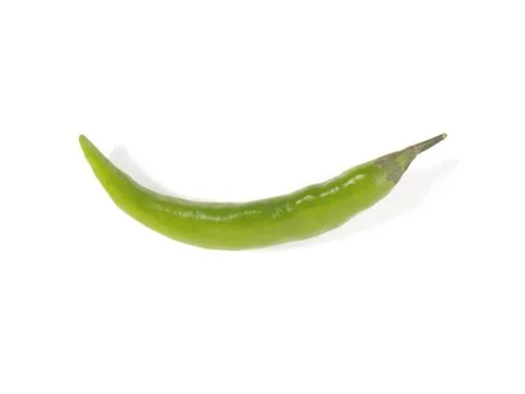 Small green chilli Stock Photos