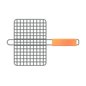 The small grill grid Stock Illustration