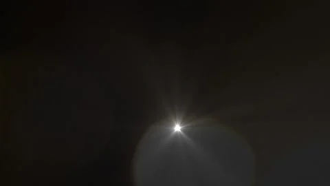 Small halo of light pointing downwards Vidéo 315448293