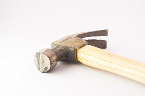 Small hammer in studio light Stock Photos