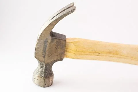 Small hammer in studio light Stock Photos