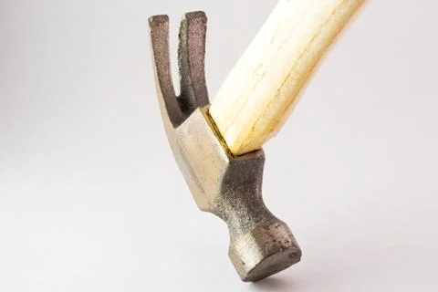 Small hammer in studio light Stock Photos