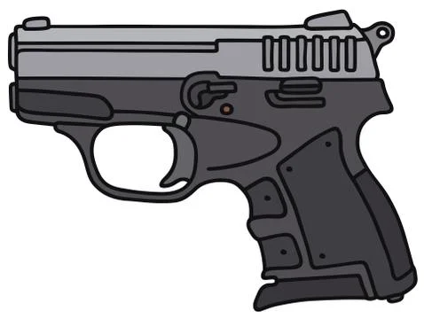 Small handgun Stock Illustration