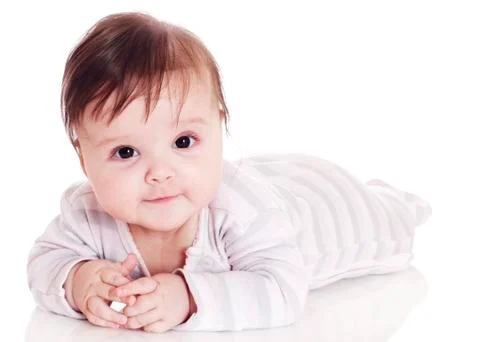 Small happy child Foto stock